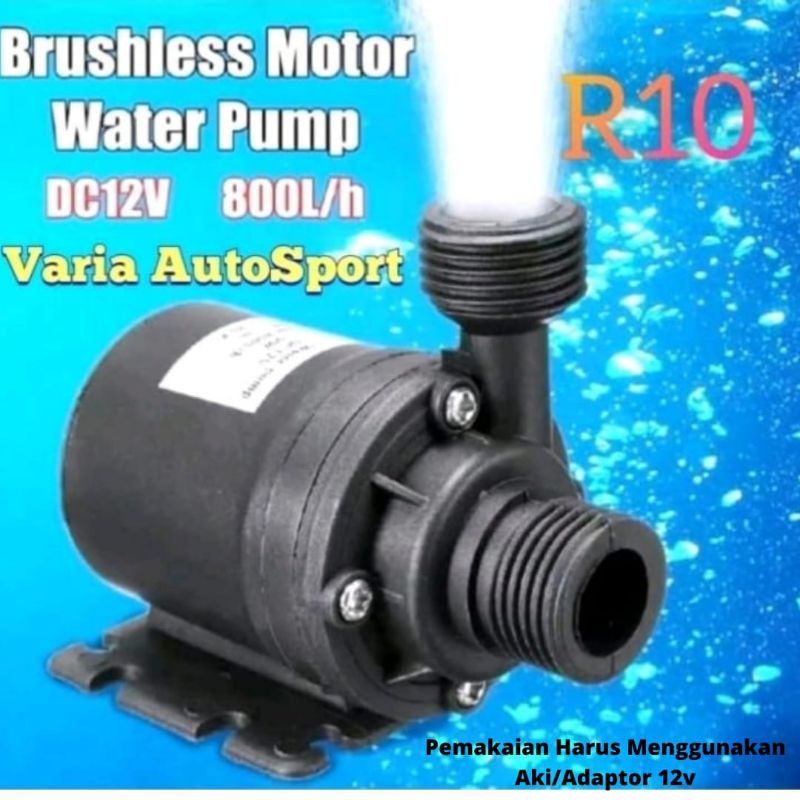 Pompa Air Celup 12v 800L/H DC R10