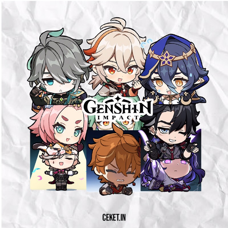 

Genshin Impact Sticker Pack