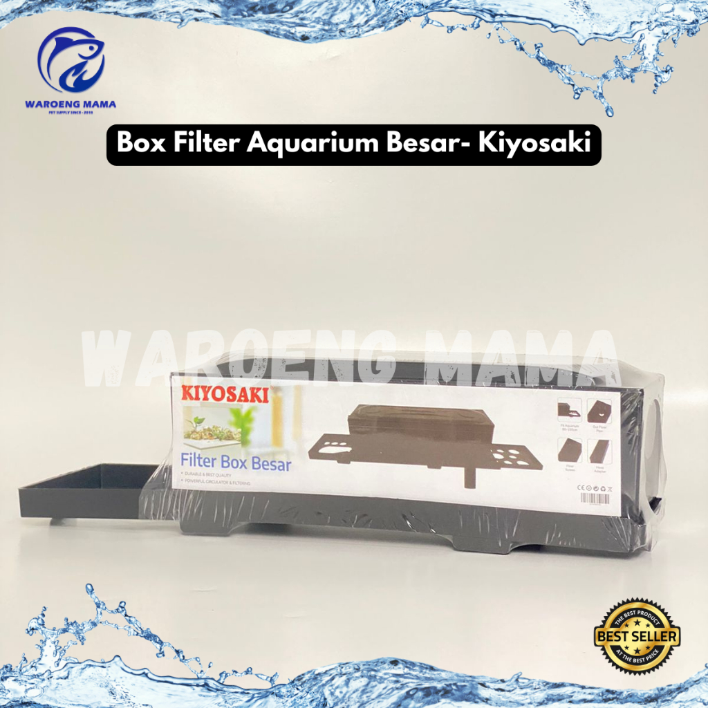 Box Filter Aquarium Besar Kiyosaki Top Filter Kosong Aquascape