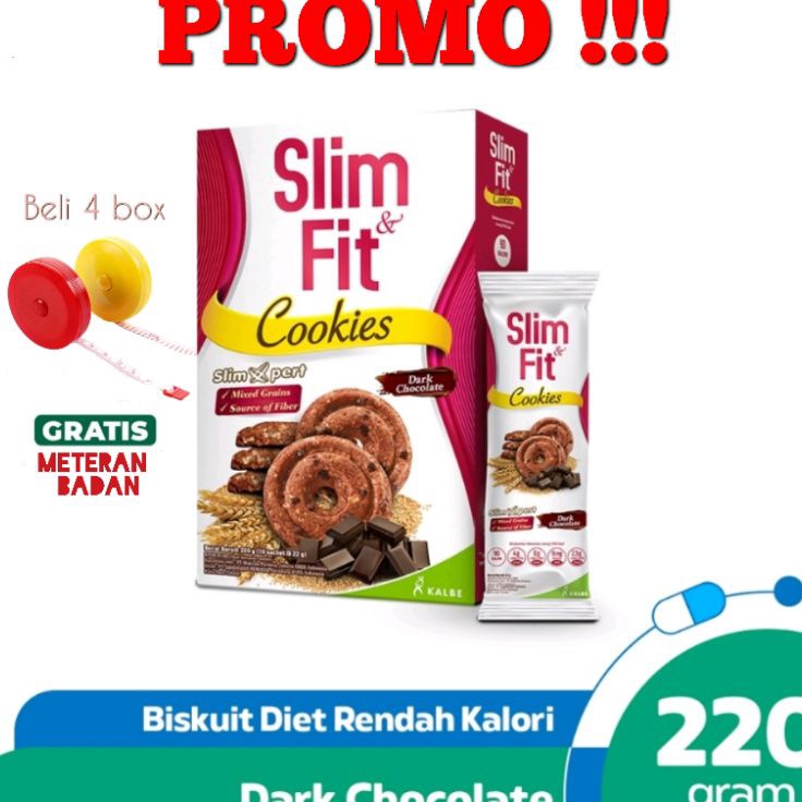 

Terlaris SLIM & FIT COOKIES 10x22gr / Slimfit box TROPICANA SLIM HOKKAIDO CHEESE KOREAN GARLIC DIABETASOL WAFER Best