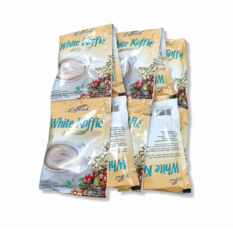 

Luwak white coffee 1renceng/10pcs