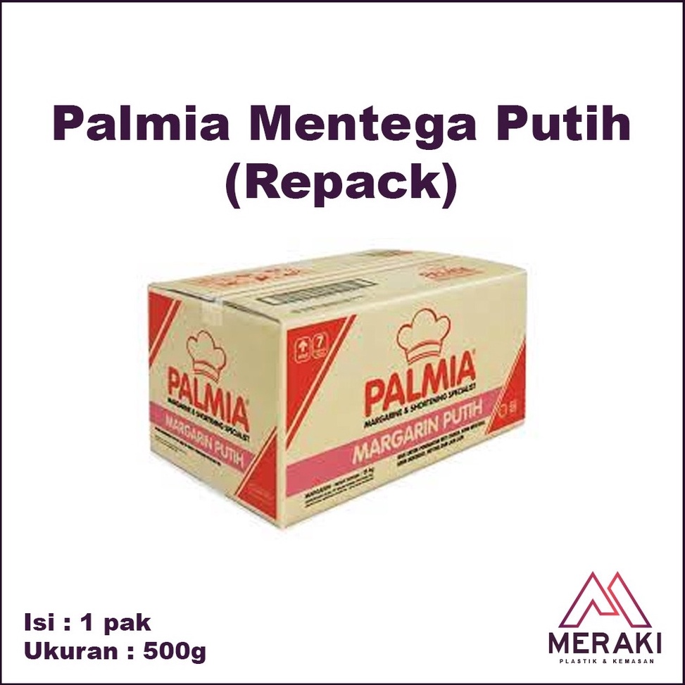 

Terl4ris Palmia Mentega putih 500gr 1/2kg baking repack asin [156]