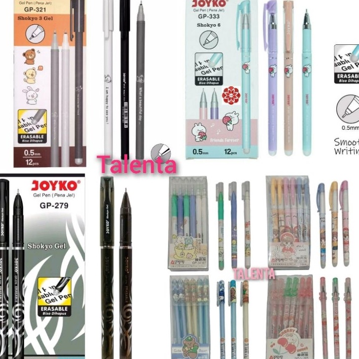 

Super Promo Pulpen Joyko Gel Hapus Shokyo 3 GP-321 0.5mm (1 Lusin)