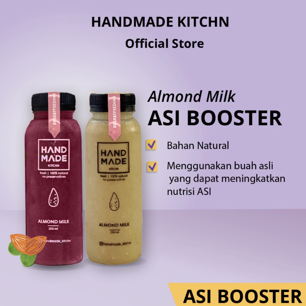 

M0del B4ru HANDMADE KITCHN Almond Milk ASI Booster (Busui) Seller Now
