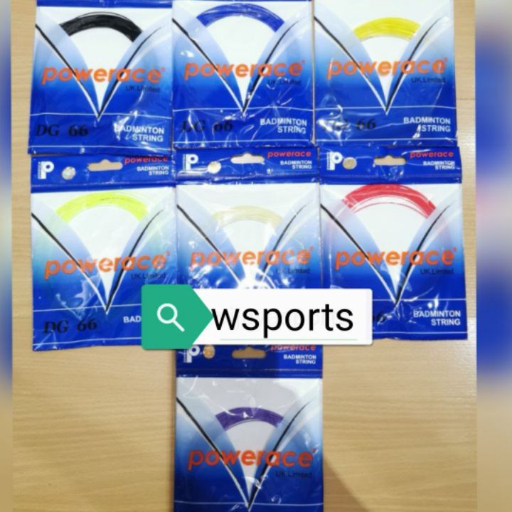[KODE7JP] Senar Badminton Powerace Power Ace DG 66 DG66 Original