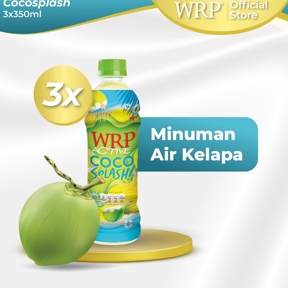 

[KODE CFNUO] WRP Active Coco Splash 350 ML Bundle 3