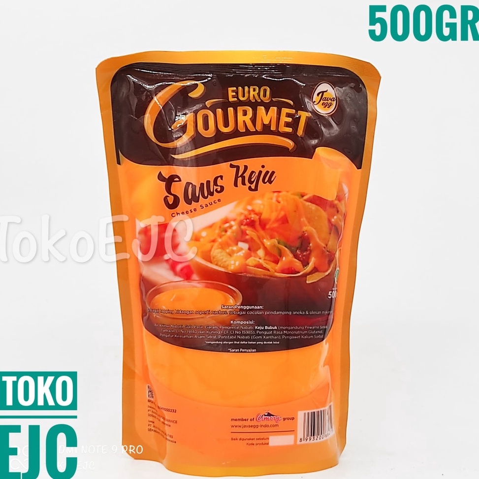 

[KODE YKM0O] Euro Gourmet Saus Keju Cheese Sauce 500gr