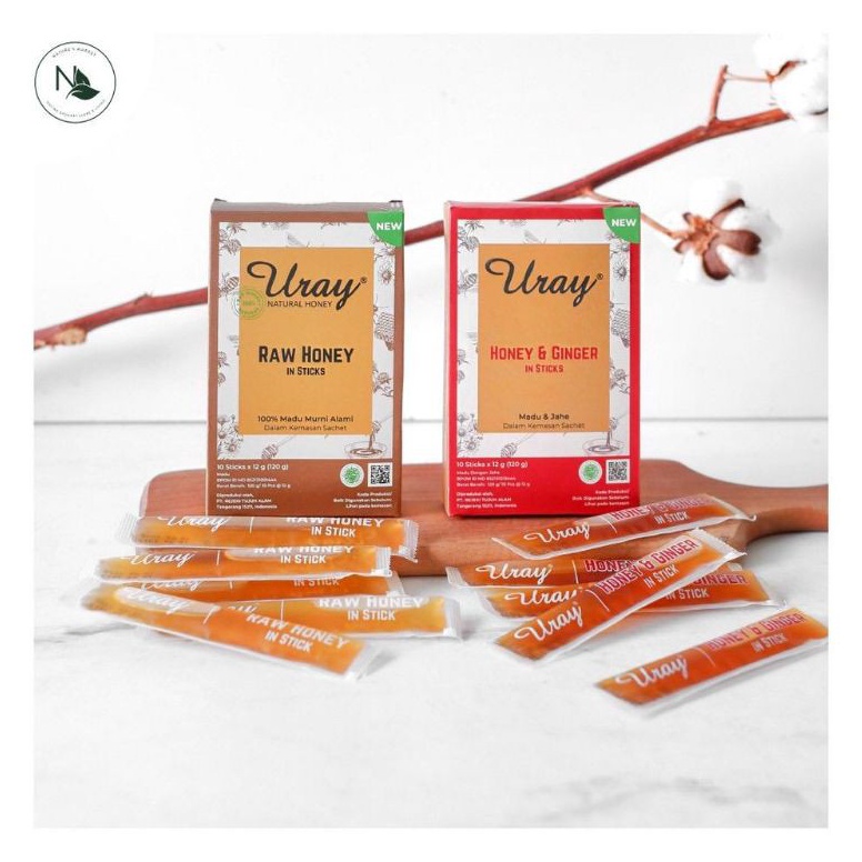 

[✦I39>] Madu Uray Stick Sachet 10 stick x 12 gram Raw Honey Produk Terbaru