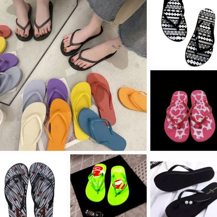 Terlaris Sandal Jepit Wanita Harga Perkodi/20 Pasang.
