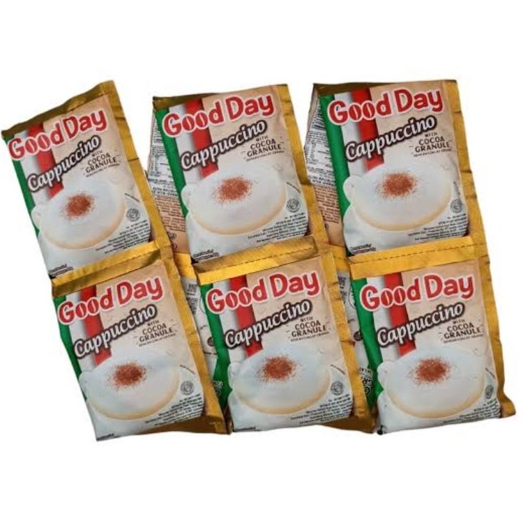 

L@@ri3 Kopi GOOD DAY CAPUCINO 25gr RENCENG ( ISI 10 ) Spesial Murah