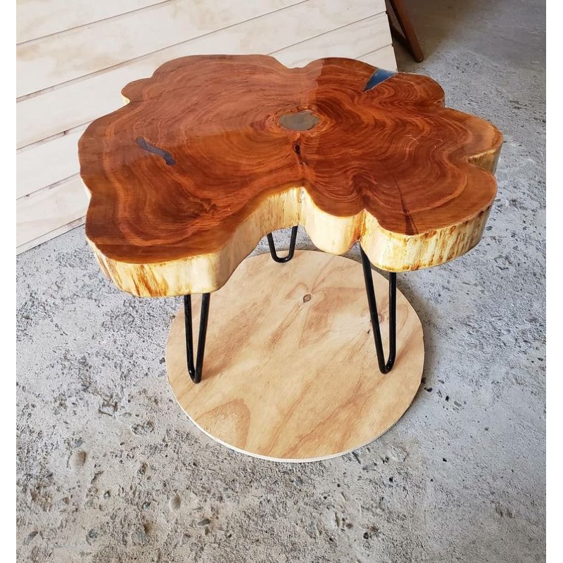 Meja Resin Meja Akar Jati Epoxy Minimalis