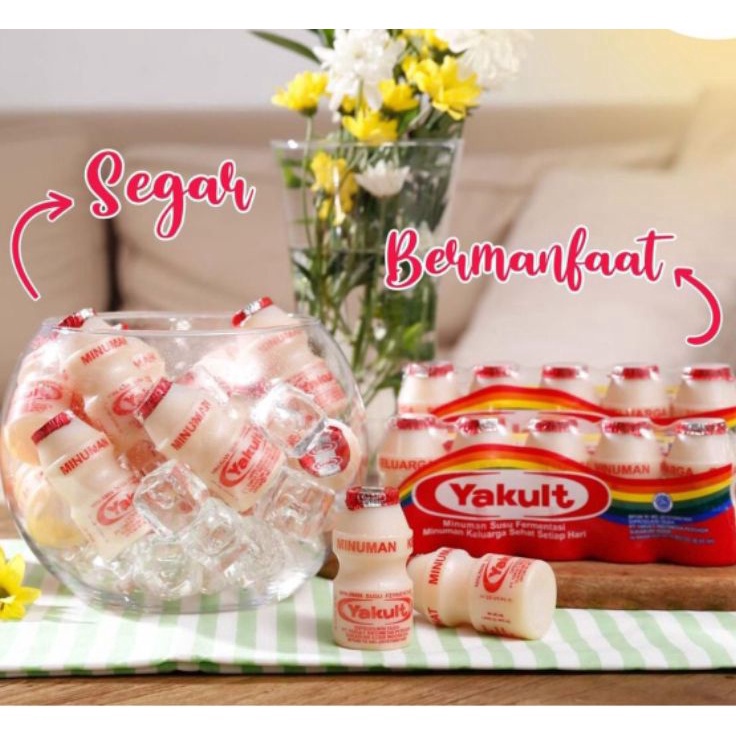 

[KODE BJ9D8] YAKULT Minuman Susu Fermentasi - Per Pack