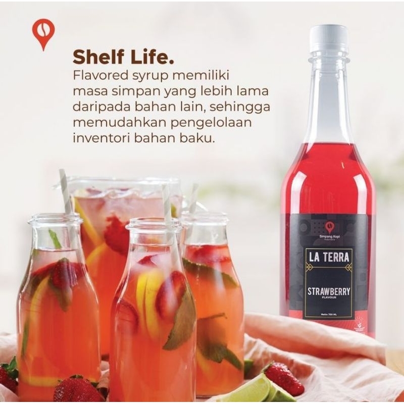 

La Terra Strawberry Syrup 750ml