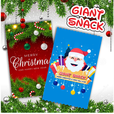 

GIANT POUCH SNACK HAMPERS JAJAN NATAL CHRISTMAS CUSTOM MIN 12PCS