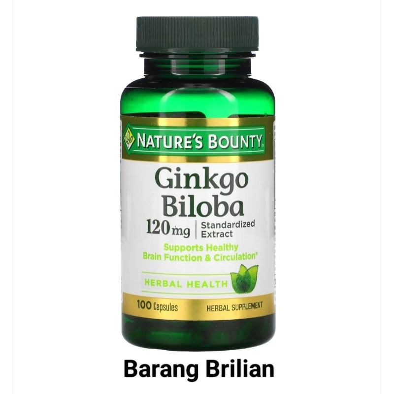 Nature's Bounty Nature Bounty Ginkgo Biloba 120 mg