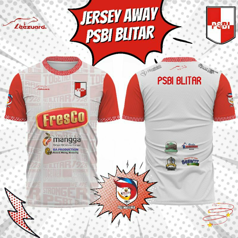 Jersey "AWAY" PSBI Blitar