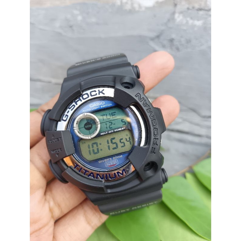 Harga g shock outlet frogman titanium