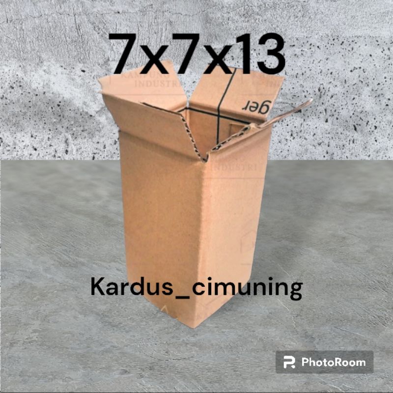 

kardus box packing 7x7x13