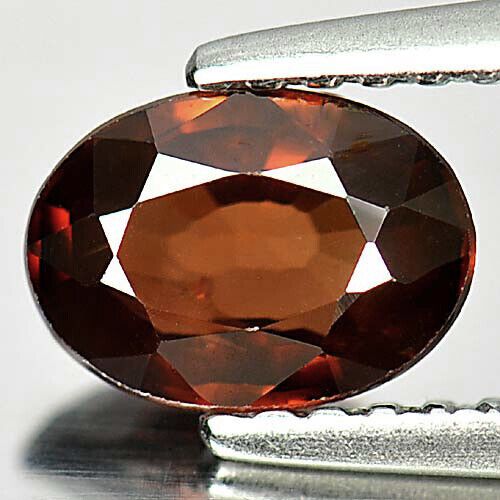 Batu Natural Imperial Zircon 1.12 Ct. Oval Shape 7.1 x 5.1 Mm