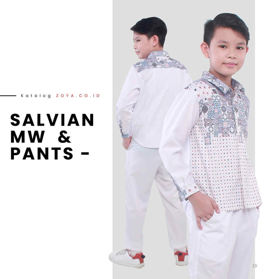 ZOYA BAJU KOKO BUSANA MUSLIM ANAK PRIA SALVIAN SET KIDS