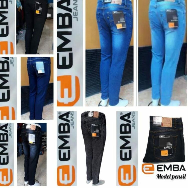 CELANA JEANS PENSIL SLIMFIT PRIA / CELANA JUMBO / CELANA JEANS JUMBO