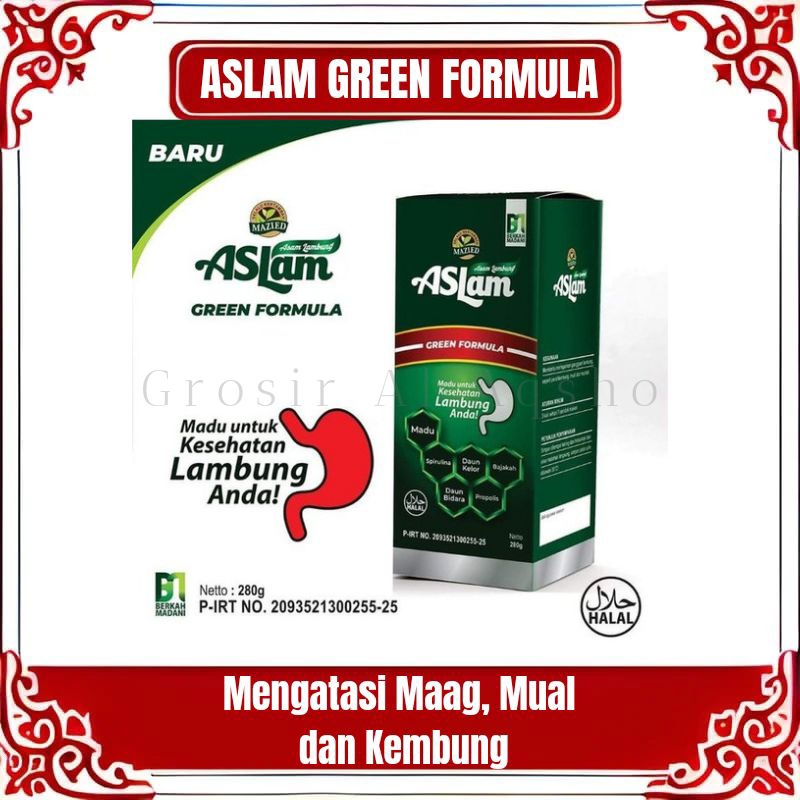 

MADU ASLAM HIJAU MAZIED GREEN FORMULA ORIGINAL 280 GR