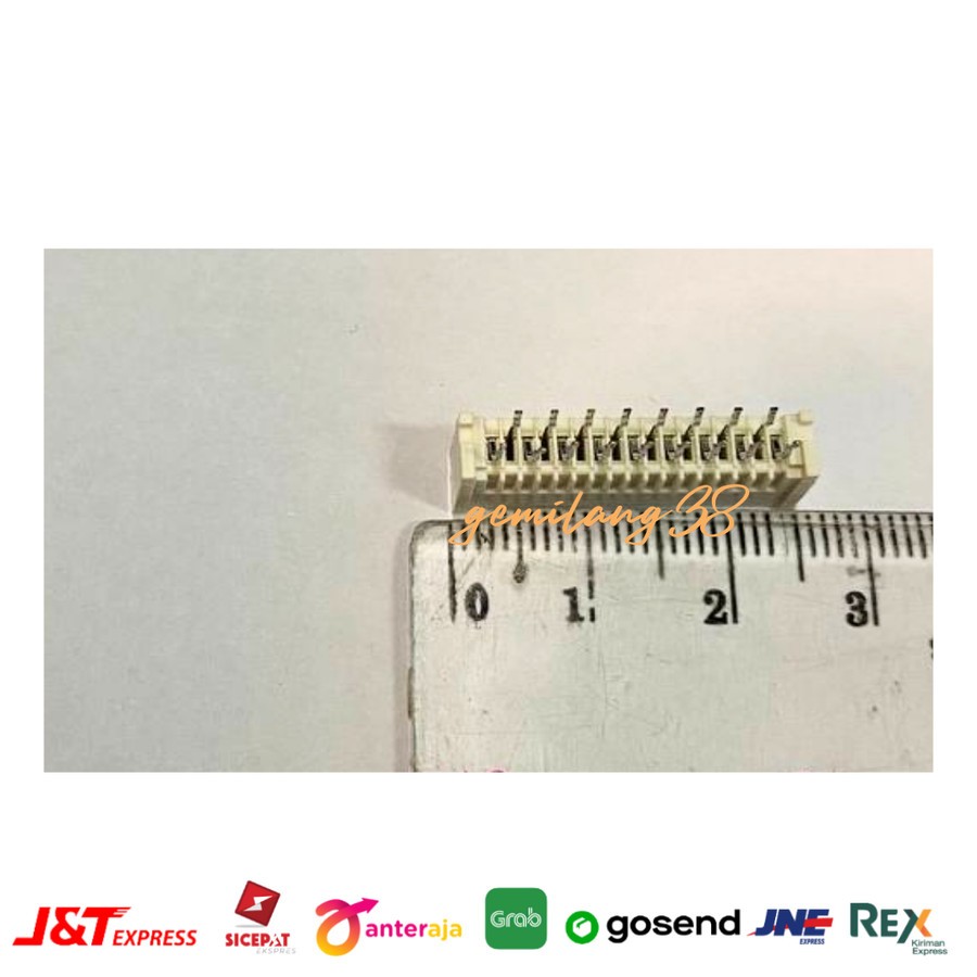Soket Konektor 17 pin KSR 1.25 mm Socket Kabel Flexible FFC FPC 17 pin