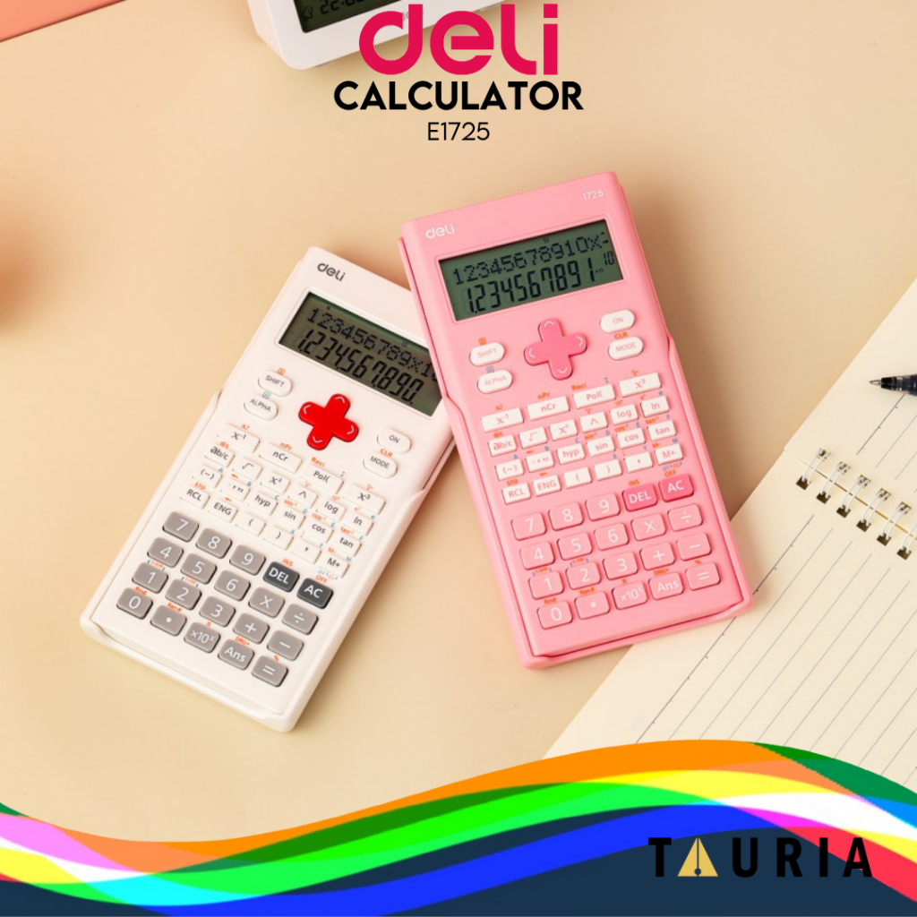 

Deli Scientific Calculator / Kalkulator Ilmiah Edisi One Piece E1725