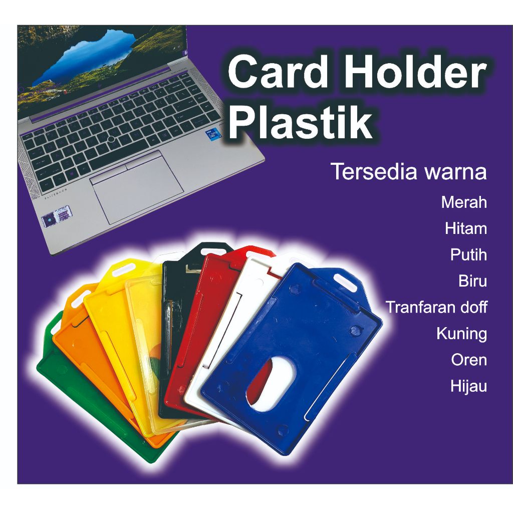 

FRAME STANDAR PLASTIK casing idcard frame id card case id card card holder plastik