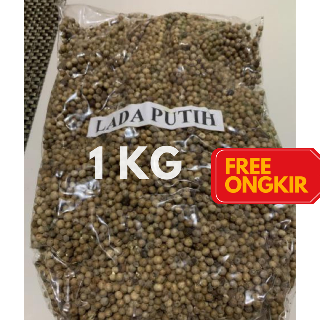 

Lada Putih Butir 1 Kg /Kualitas Super/ Bumbu Rempah Murni