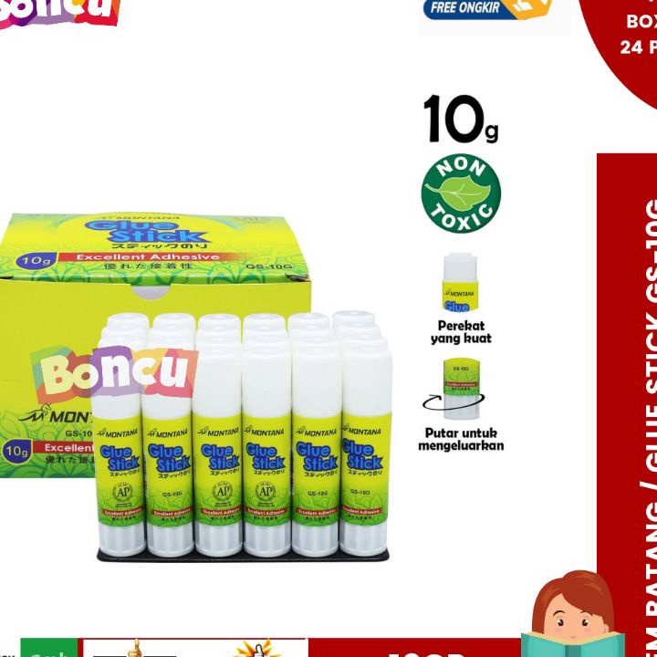 

✲Ready Stock✲ Montana Glue Stick / Lem Batang Montana GS-10 / 10Gr W63 ➝