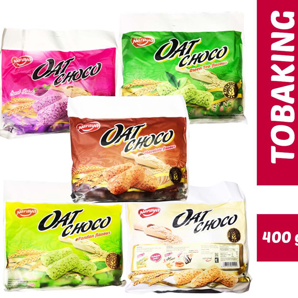 

Stock Banyak Naraya Oat Choco Snack Oat Sereal Vanilla Pandan Green Tea Strawberry 400gr 083 ❆