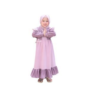 SUKAHIJAB - Damar Wulan Kids Dress Kekinian Terlaris Bahan Adem Lembut
