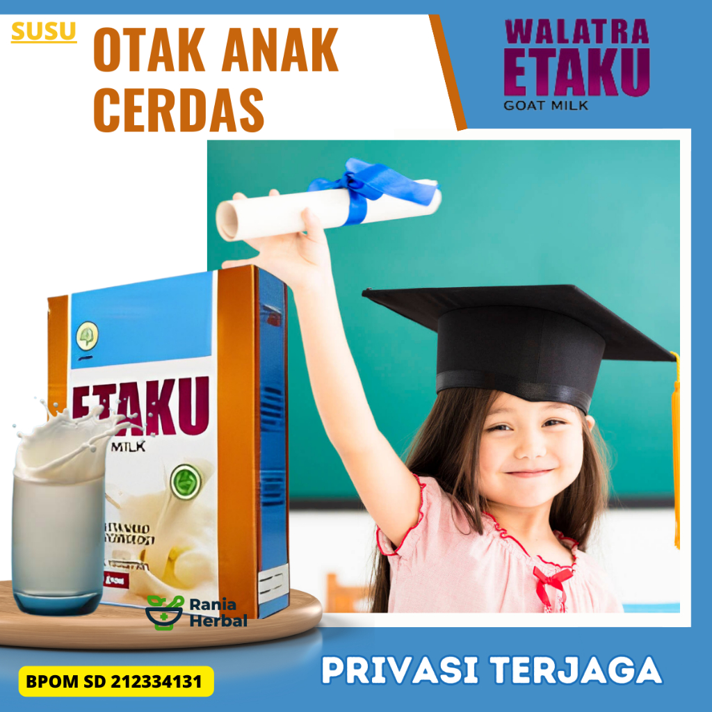 

Susu Otak Anak Cerdas, Susu Penambah Kecerdasan Anak, Susu Mencerdaskan Otak Anak, Susu Penambah Daya Ingat Anak, Suplemen Otak Cerdas Anak, Pelengkap Nutrisi Anak, Vitamin Otak Cerdas Anak - Walatra Susu Etaku Goat Milk