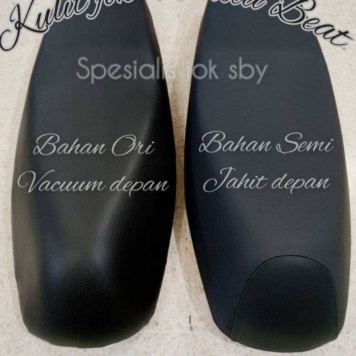 kulit jok  MOTOR honda beat kulit jok hitam polos jok honda jok beat BAHAN SEMI & BAHAN ORI kulit jo