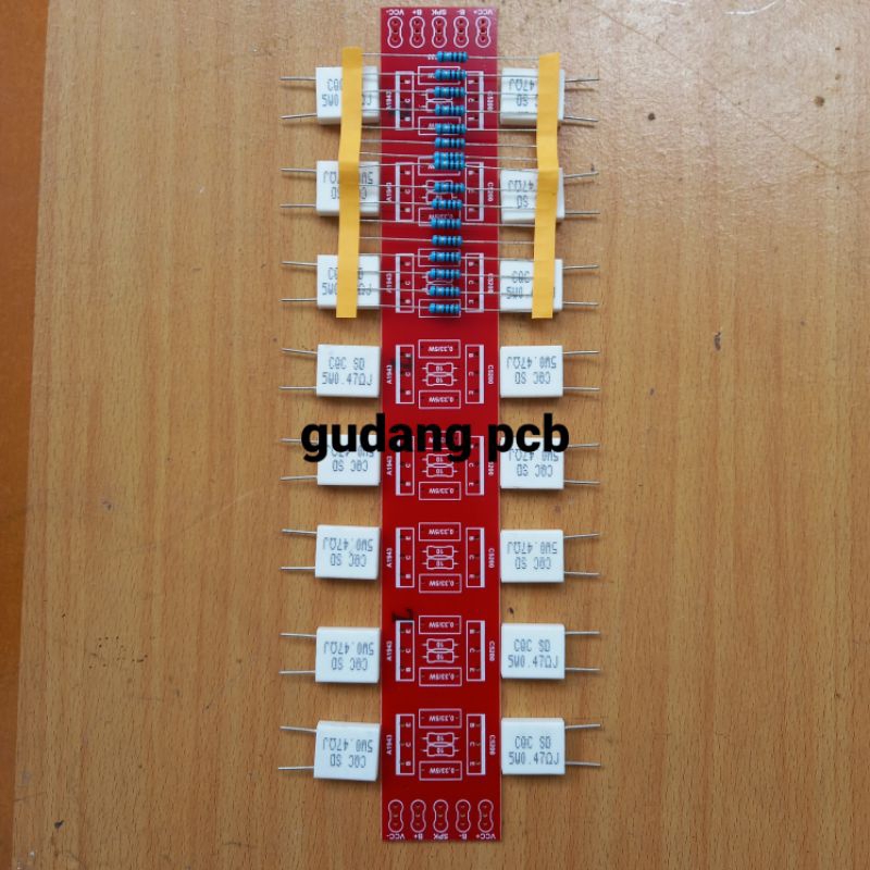 DIY pcb toshiba 8 set plus resistor taiwan pcb tr toshiba pcb line toshiba pcb transistor toshiba 8 