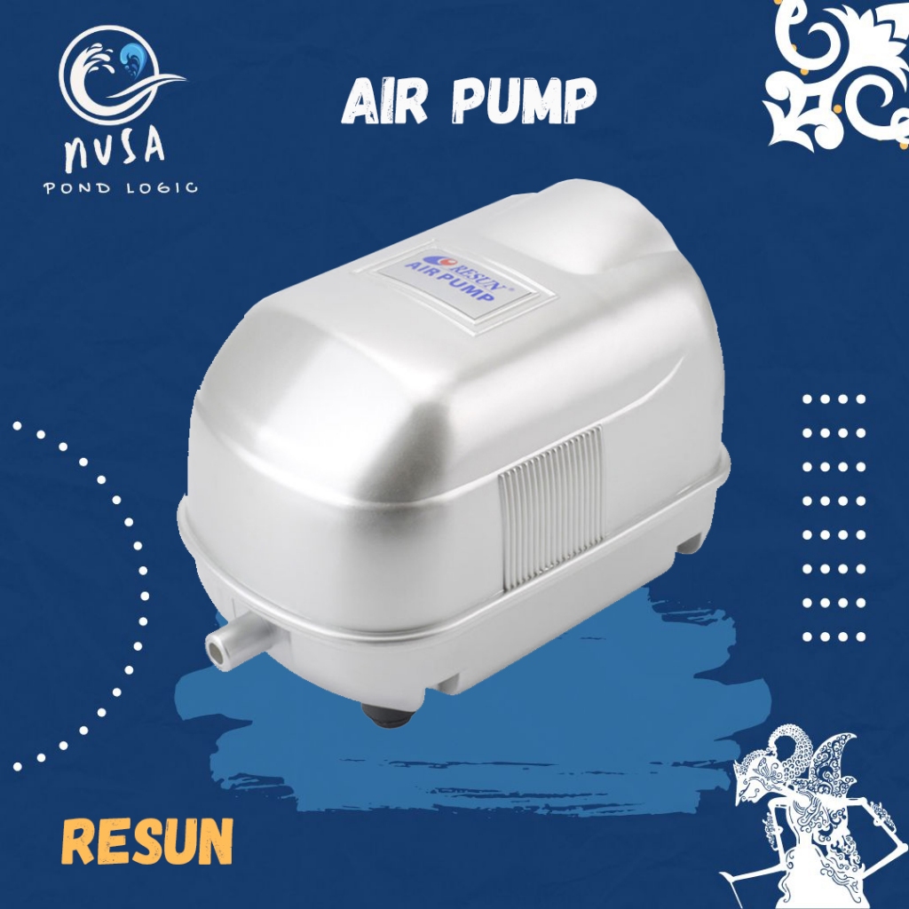 Air Blower Kolam Septic Akuarium Resun LP 40 Air Pump Aerasi Udara