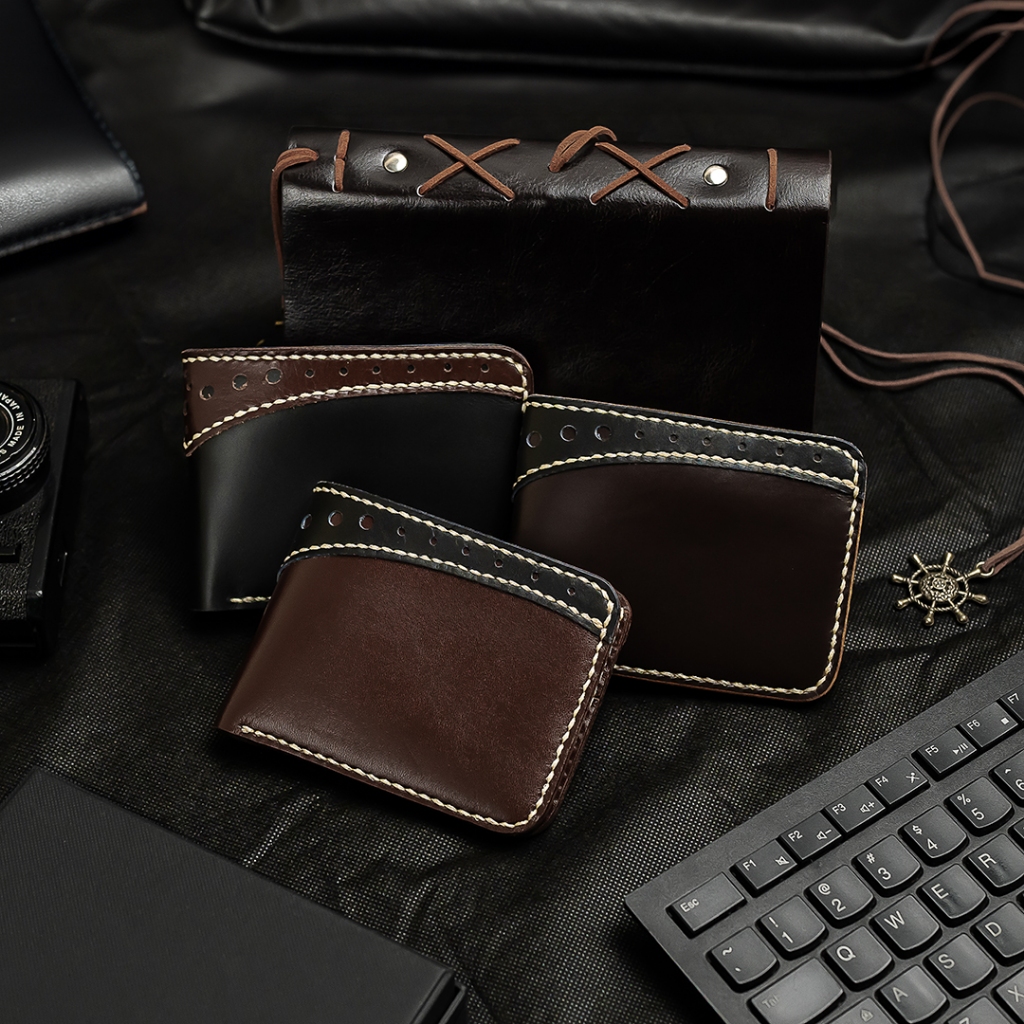 Kenes Leather Dompet Pria Kulit Asli NOLAN  Pullup - Free Gravir Nama