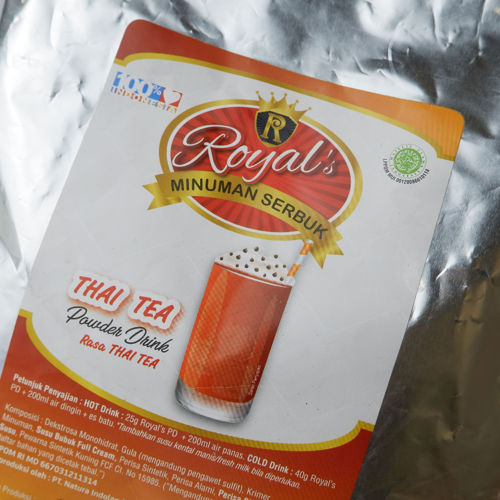 

Royal Powder Thai Tea 1 Kg - Barsol Indonesia