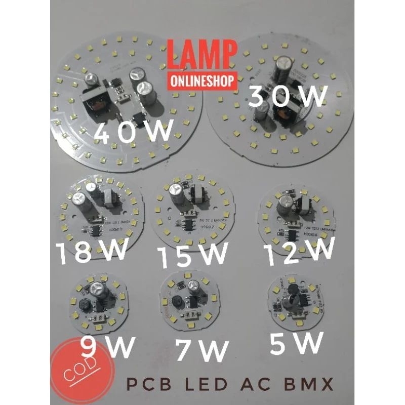 LED AC  BMX 5W sampai 40W