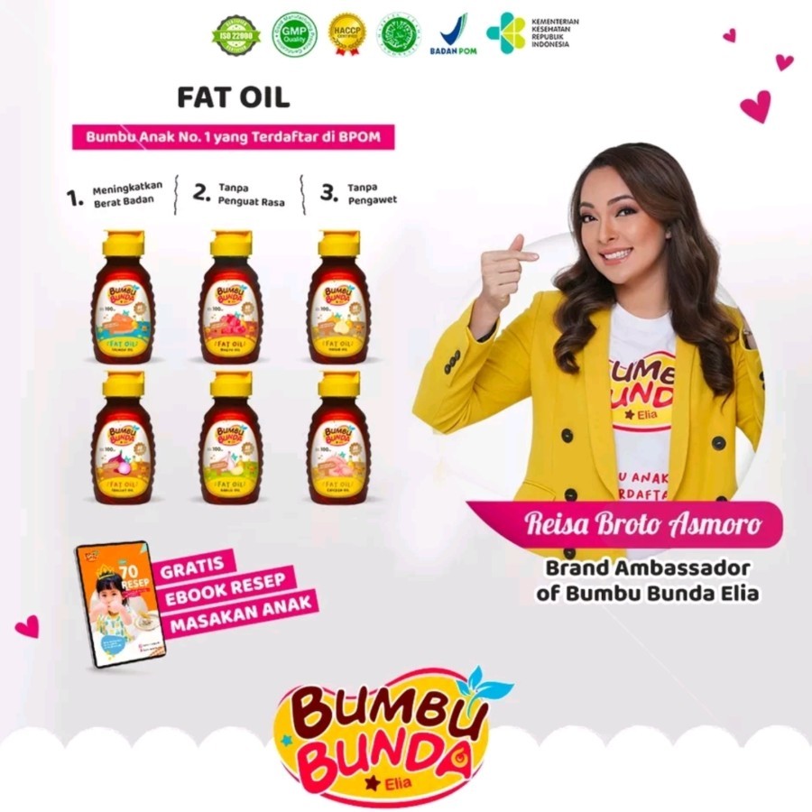 BUMBU BUNDA by Elia | FAT OIL - BB Booster MPASI