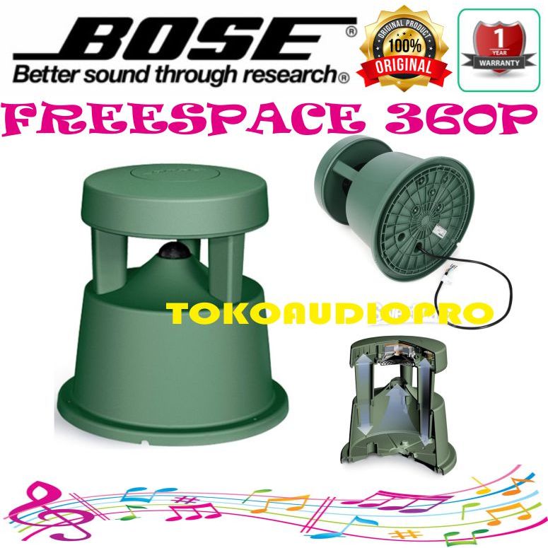 Speaker Bose FreeSpace 360P Series II Speaker Pasif Taman Garden Speaker
