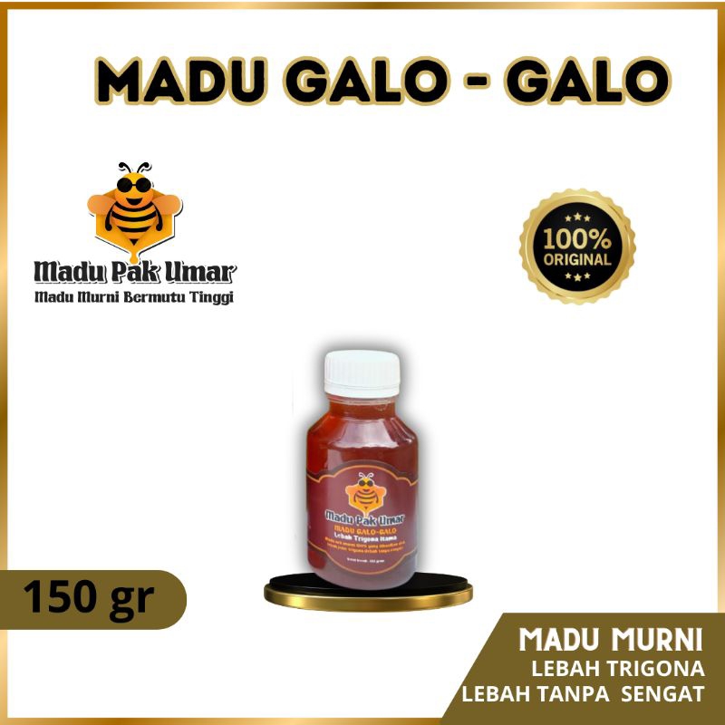 

COD Bisa - Galo-Galo Madu Lebah Trigona - Lebah Tanpa Sengat 150 gr