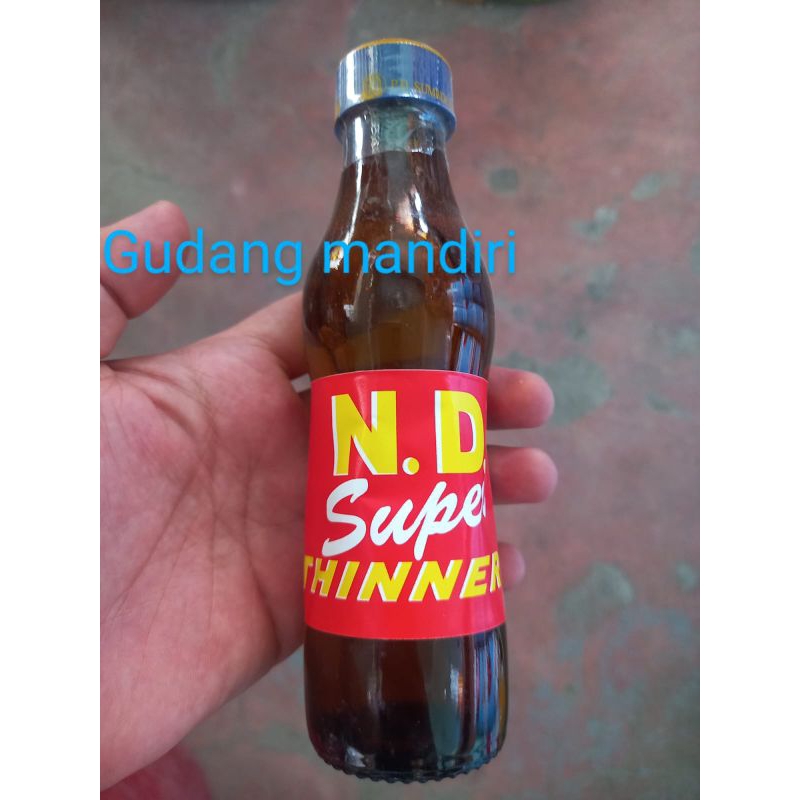 tinner botol N.D / tiner botol n.d pengencer cat