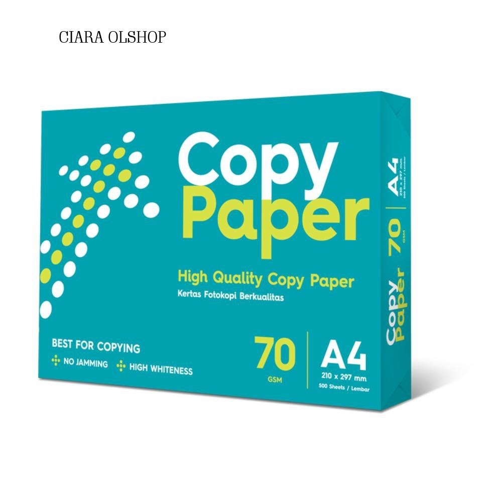 

Kertas HVS Copy Paper A4 DAN F4 70 gr 500 LEMBAR