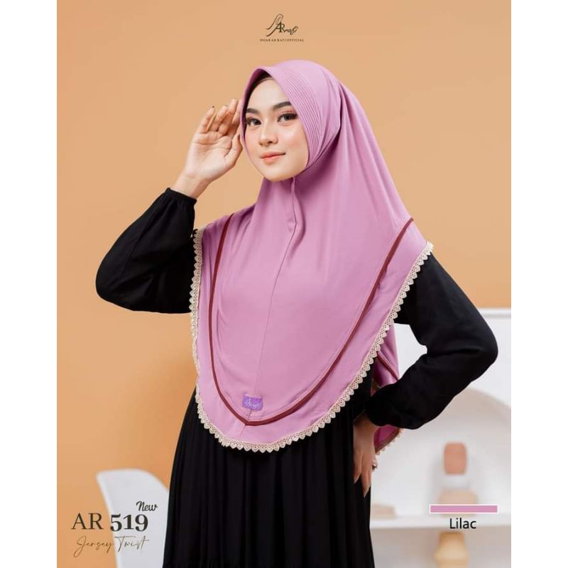 Arrafi Hijab Jilbab Kerudung Bergo Instan Ar 519 Original