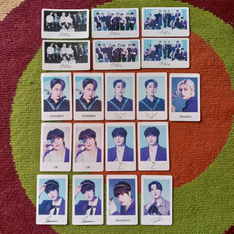 [READY STOCK] STRAY KIDS OFFICIAL PHOTOCARD JAPAN JP MANIAC / SCARS (Bangchan, Lee Know, Changbin, H