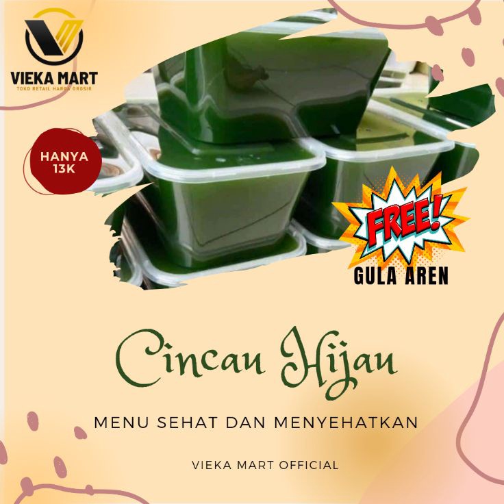 

[KODE JKCKU] Cincau Hijau 1000 Ml