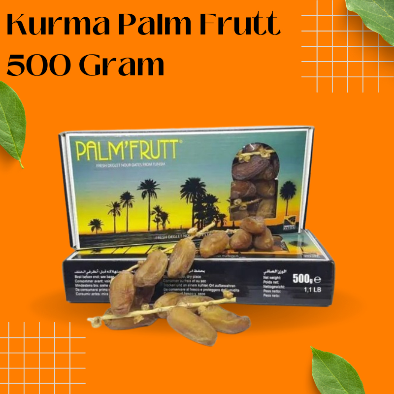

[ COD ] Kurma Palm Fruit 500 gram / Palm Frutt / Tunisia Tangkai 500 gram