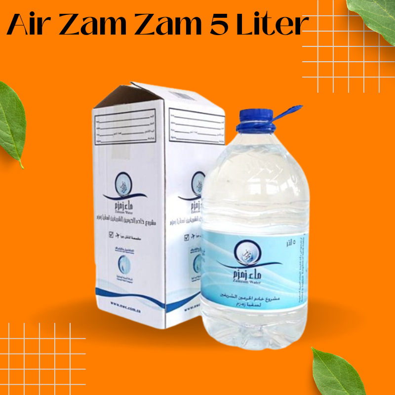 

Air Zam Zam Zamzam 5 Liter Paling Murah Dijamin Asli 100% || Air Zam-Zam || Air ZamZam || Air Zam - Zam ASLI Original || Oleh Oleh Haji Umroh